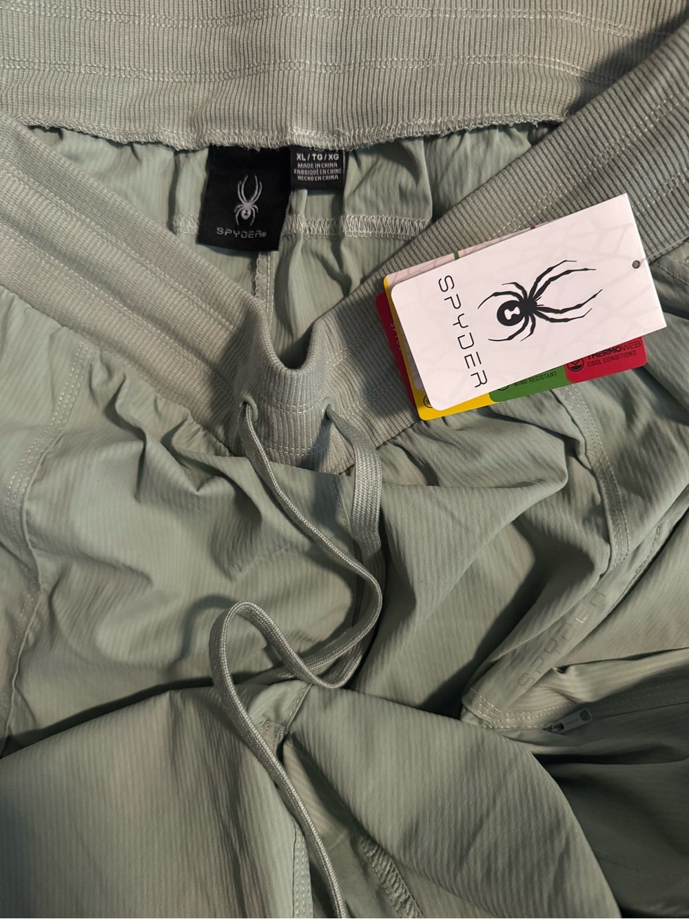 Spyder women’s Light Sage Green Jogger Pants